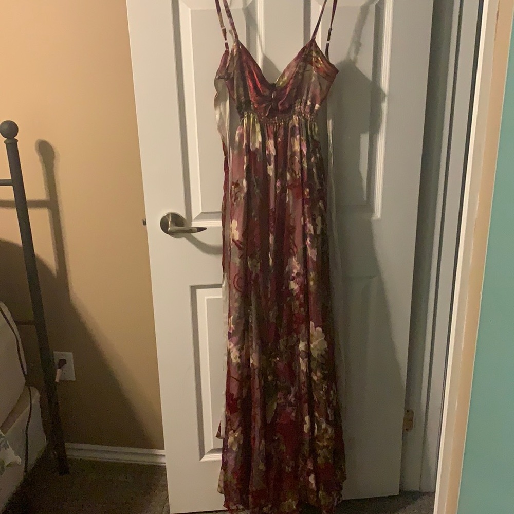 Hand made floor length dress